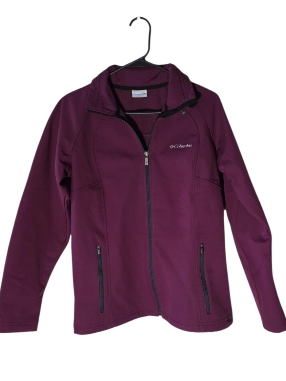 Columbia Softshell Jacket Plum Purple Coat Winter Medium